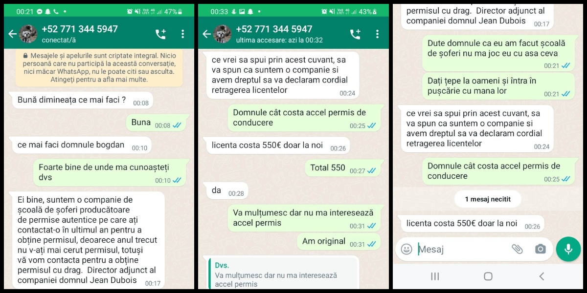 FOTO. Cum se vând permisele false de conducere în județul Satu Mare