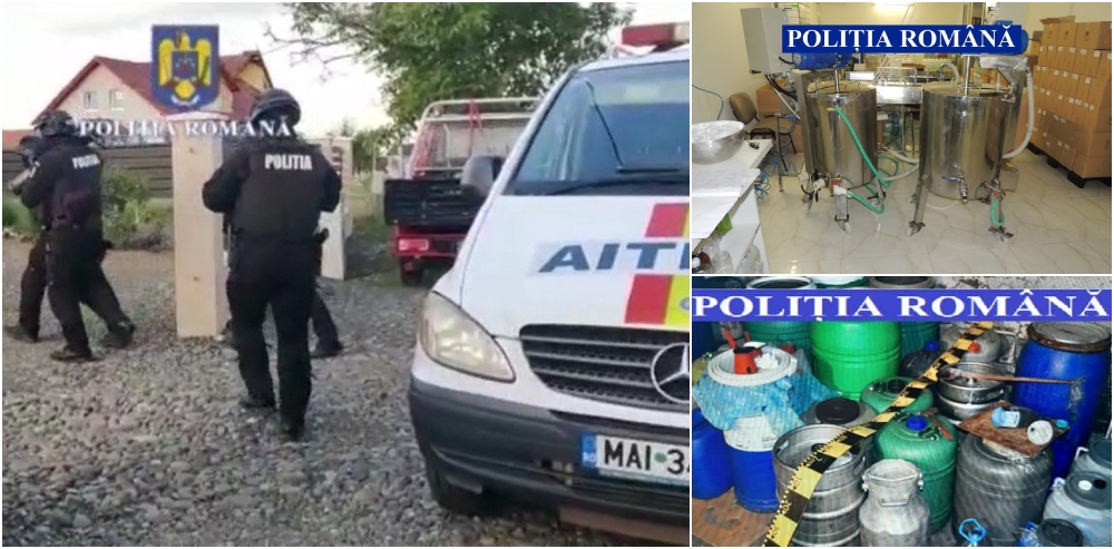 Percheziții la pălincăriile din județul Satu Mare. Confiscări pe bandă rulantă