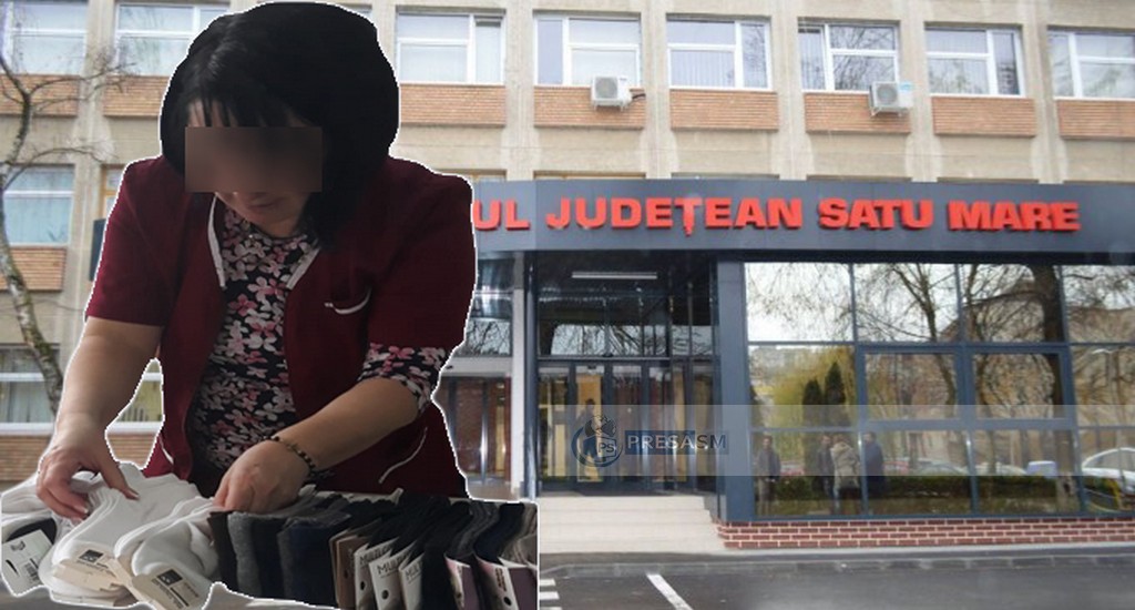 FOTO. Poftiți la șosete și chiloți. Bișniță ca-n piață în Spitalul Județean Satu Mare