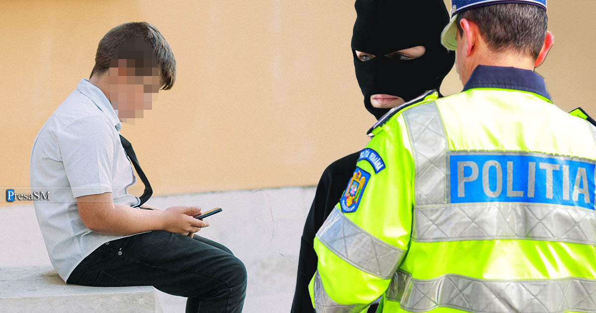 Se întâmplă în România. Trei copii și-au pus cagule și au intrat într-o casă. Au smuls telefoanele din mâinile altor copii