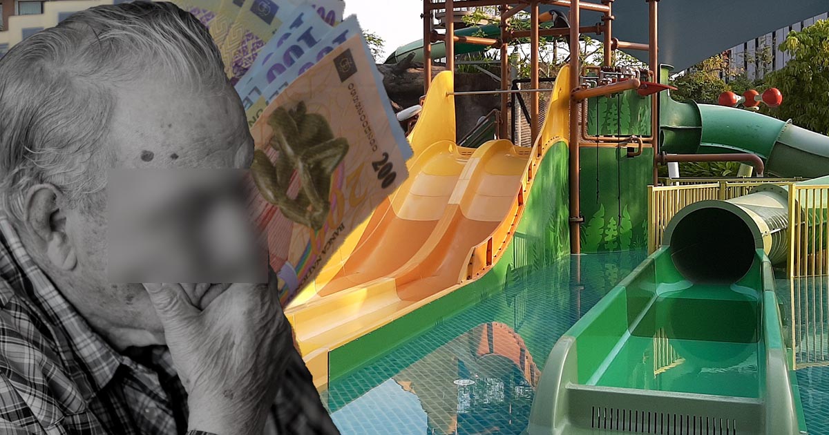 Pensionar, cu dosar penal. A furat din vestiarul de la aqua park