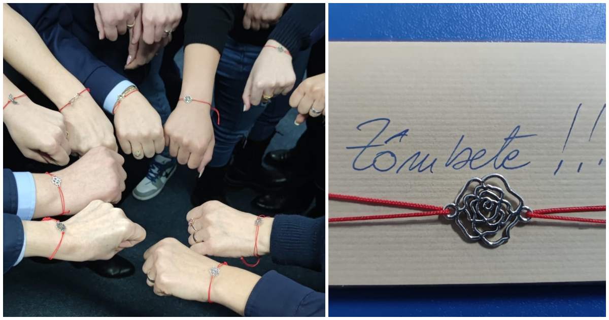 FOTO. Mărțișoare și fapte bune! Jandarmii sătmăreni, alături de copiii de la Centrul Sfânta Tatiana