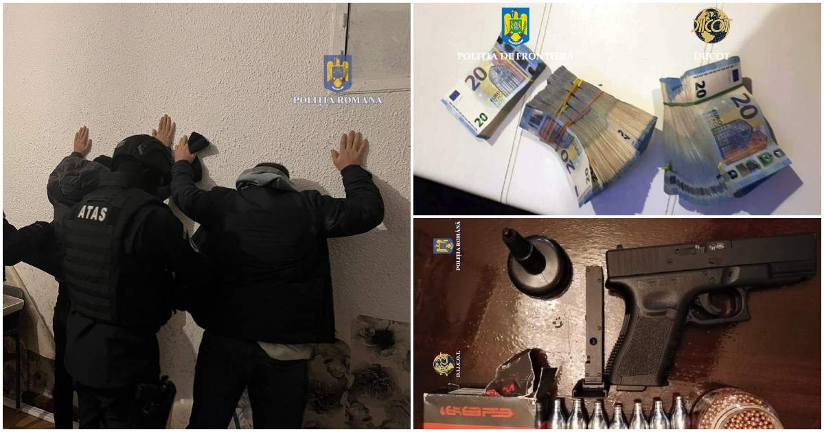 FOTO/VIDEO. Au fost percheziții și la Satu Mare. DIICOT a desctructurat o mega-rețea de trafic de migranți
