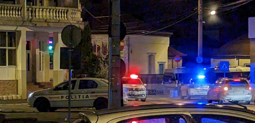 FOTO. Reglări de conturi în zona Gării CFR din Satu Mare. Au intervenit mai multe echipaje de Poliție