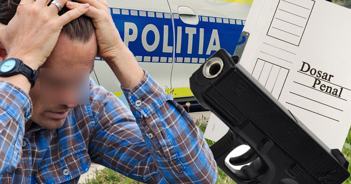 Sătmăreanul tare și-a dorit un pistol. În schimb s-a ales cu dosar penal