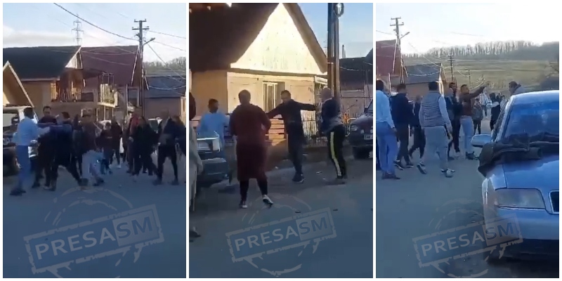 VIDEO: Scandal monstru între Satu Mare și Maramureș. După rugăciune a urmat bătaia