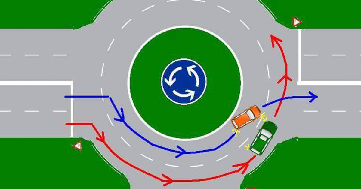 Poliția Română clarifică cum se circulă în sensul giratoriu: "Conduceți prudent!"