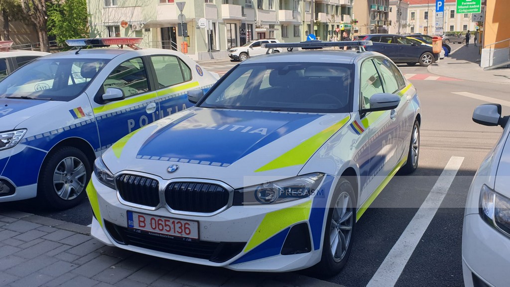 Poliția Satu Mare și-a dublat numărul de BMW-uri. Și începe vânătoarea de vitezomani prin județ