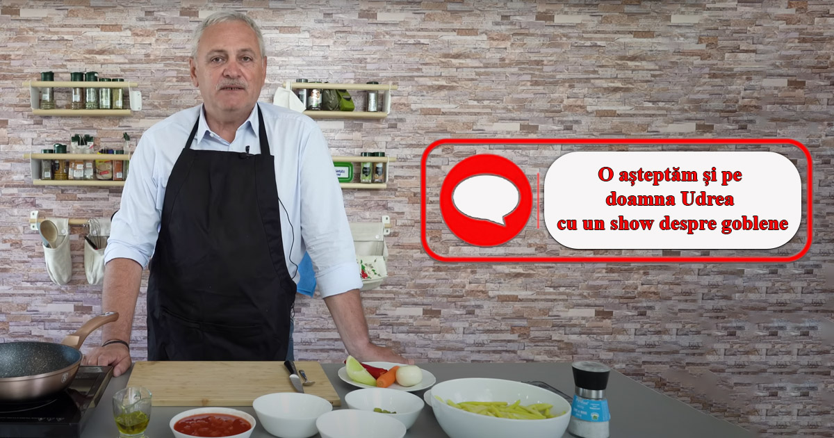 VIDEO. Dragnea s-a reprofilat. Dă lecții de gătit pe YouTube. Comentarii pline de umor din partea internauților