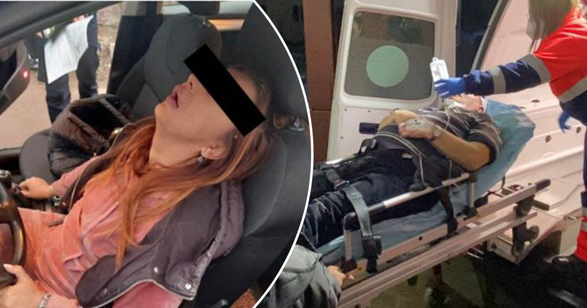 FOTO/VIDEO. Se întâmplă în România. Șoferiță băută, cadru militar, a lovit un biciclist și a fugit. Găsită dormind la volan