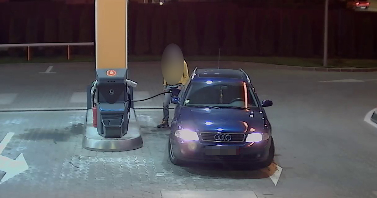 S-a oprit la benzinărie, a alimenta și s-a făcut nevăzut. După trei zile, polițiștii sătmăreni i-au bătut la ușă