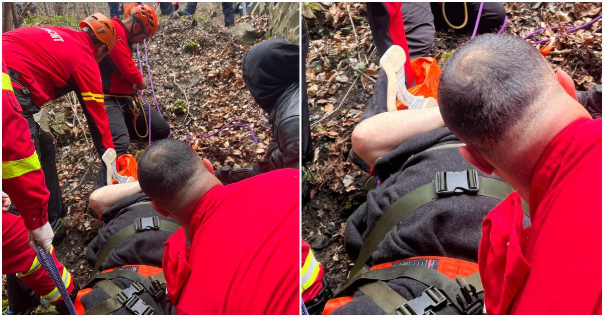 FOTO/VIDEO. Priveliște periculoasă! A vrut să facă o poză și a căzut de pe munte. A picat în gol pe Transfăgărăşan