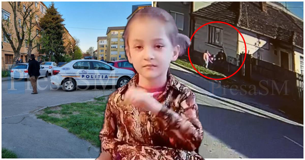 FOTO/VIDEO. Ultimele imagini cu fetița dispărută, de mână cu o femeie necunoscută. A fost returnată familiei
