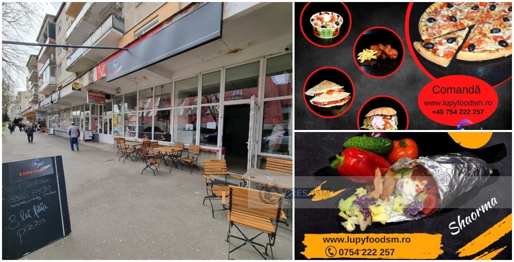 FOTO. Ofertă imbatabilă la Lupy Food: comanzi pizza, iar sucul (1,25 l), sosurile și ambalajul sunt din partea casei!