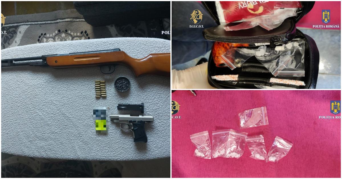 FOTO. Noi detalii despre perchezițiile de la Satu Mare. Unul dintre sătmăreni, prins în flagrant. Trei persoane reținute