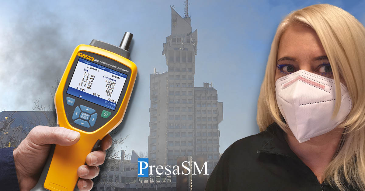 "Cod portocaliu" de poluare a aerului la Satu Mare. Pe ce loc suntem la nivel național și european