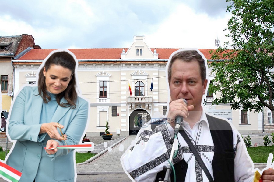 Președintele Ungariei vine la Carei, să inaugureze o statuie. Protest al românilor