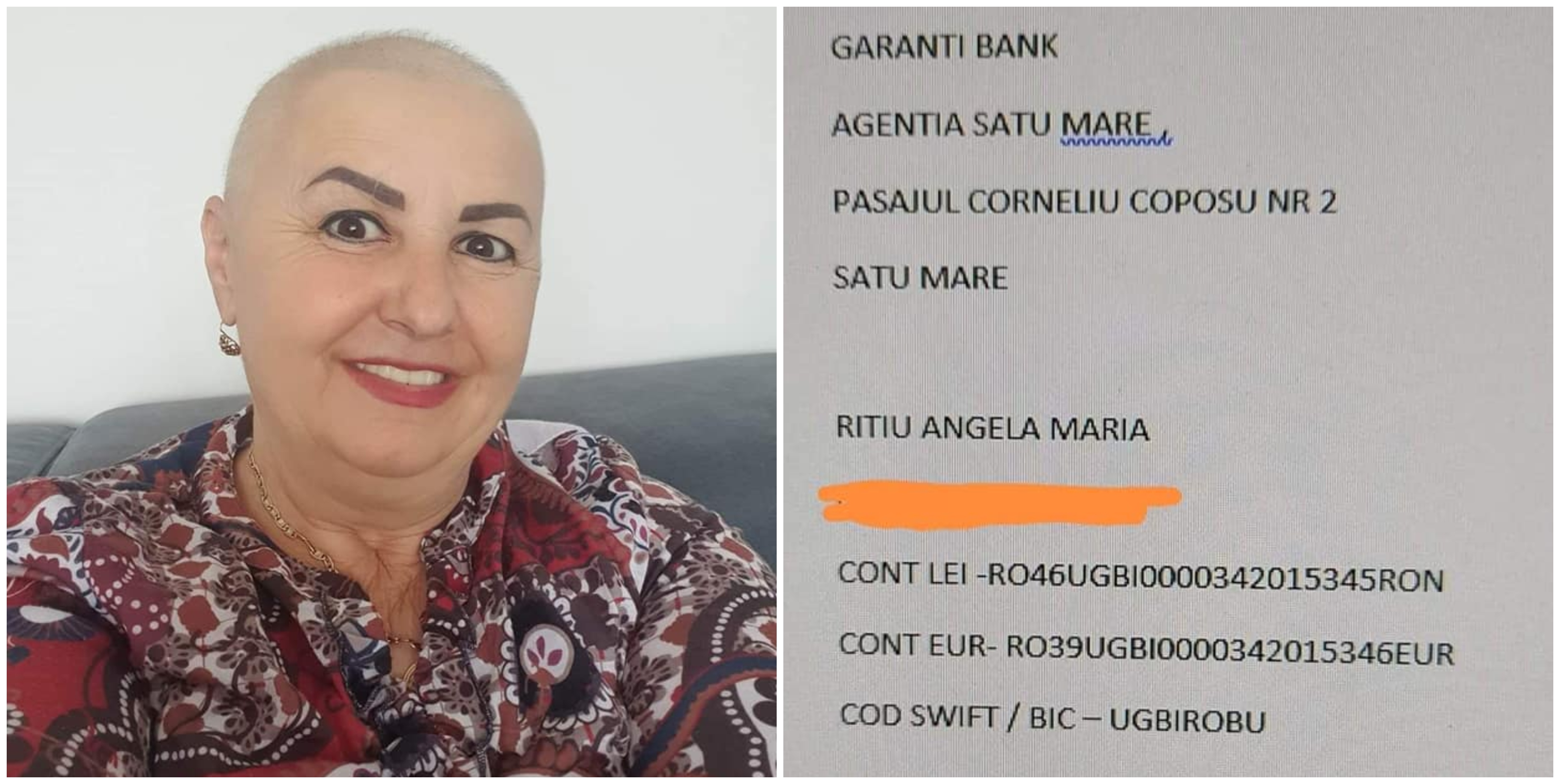 Angela Rițiu, de la Spitalul Județean Satu Mare, în situație critică. Viața sa depinde de noi