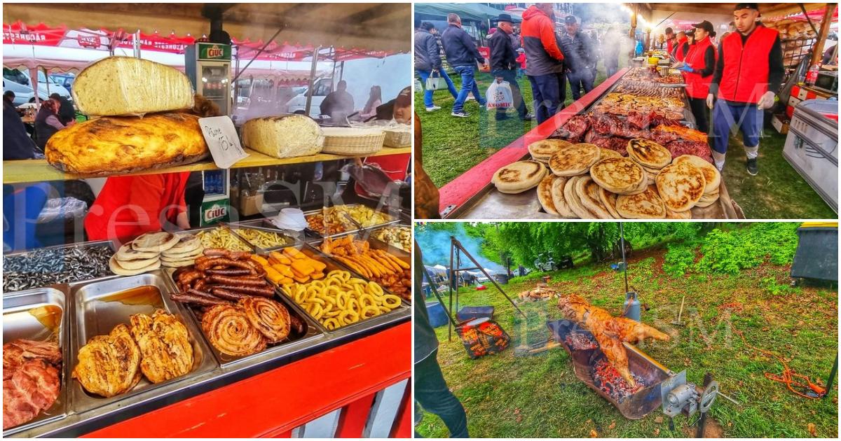 FOTO/VIDEO. Festin culinar la Sâmbră: "Aci îi bine să vii nemâncat"