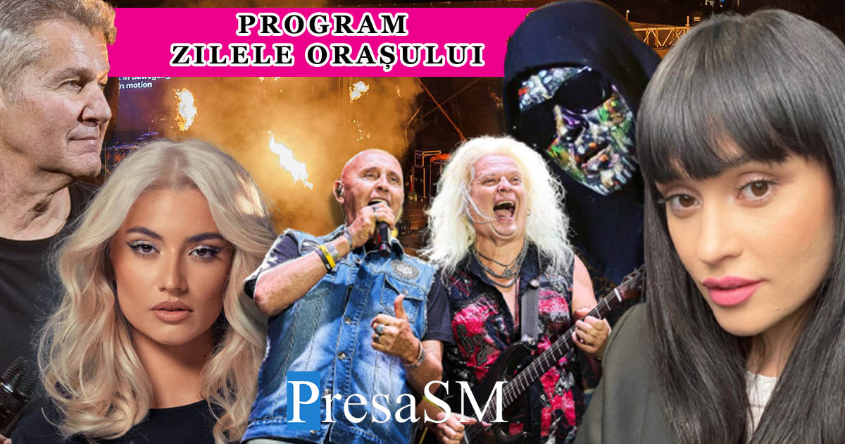 Astăzi începe Ziua Orașului Satu Mare. PROGRAMUL COMPLET al concertelor, pe ore