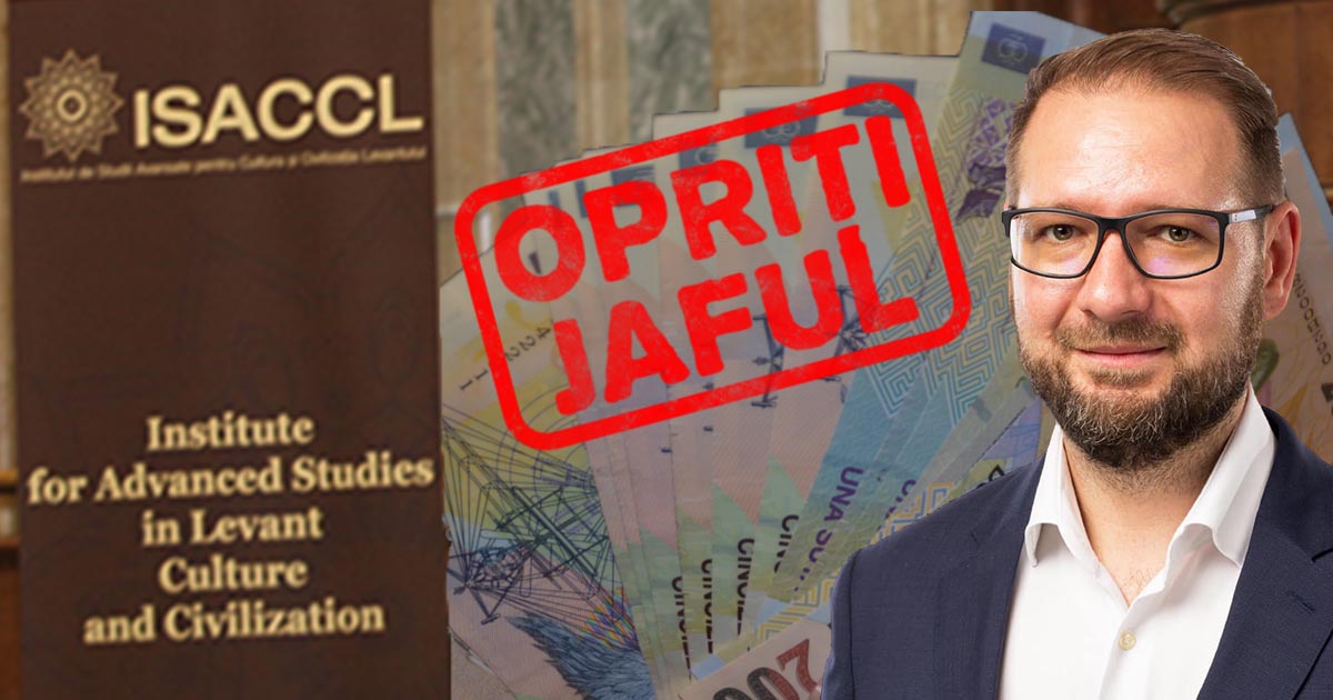 Inițiativa USR: Oprim Jaful! Radu Panait: "USR a depus două proiecte de lege pentru desființarea acestui institut"