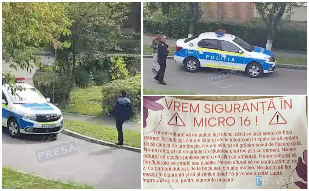 Afișe de PROTEST în Micro 16! ”Ne-am săturat să fim atacați de oameni dubioși”