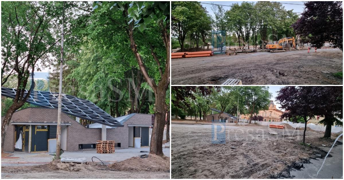 FOTO. O săptămână cu Piața Libertății parțial închisă. Cum decurg lucrările