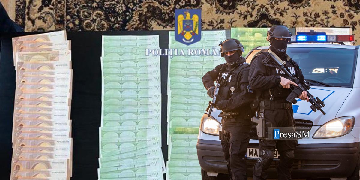 FOTO. Percheziții la Satu Mare. O schemă infracțională transfrontalieră, prejudiciu de un milion de euro