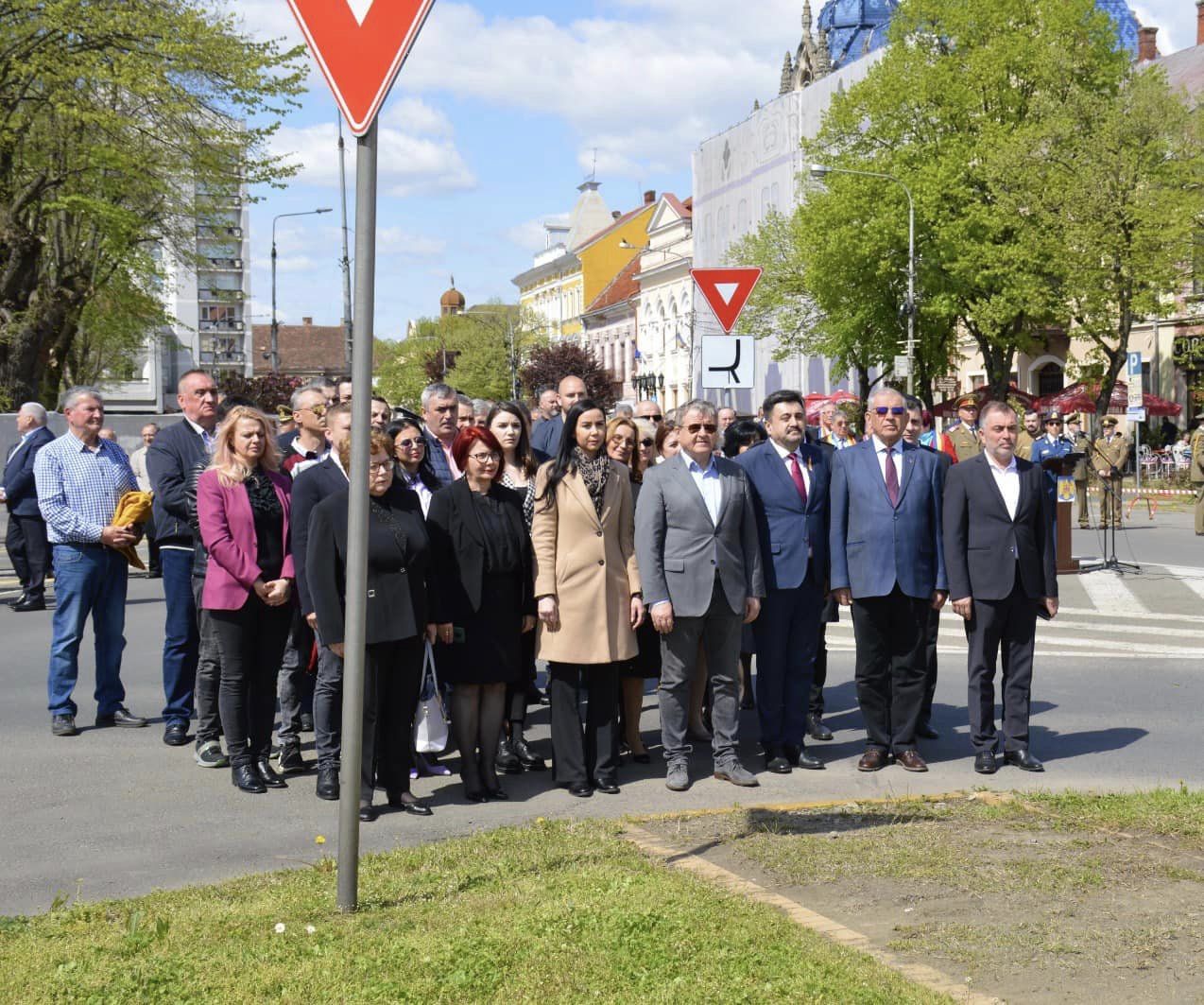 PSD a marcat astăzi 104 ani de la intrarea Armatei Române în Satu Mare