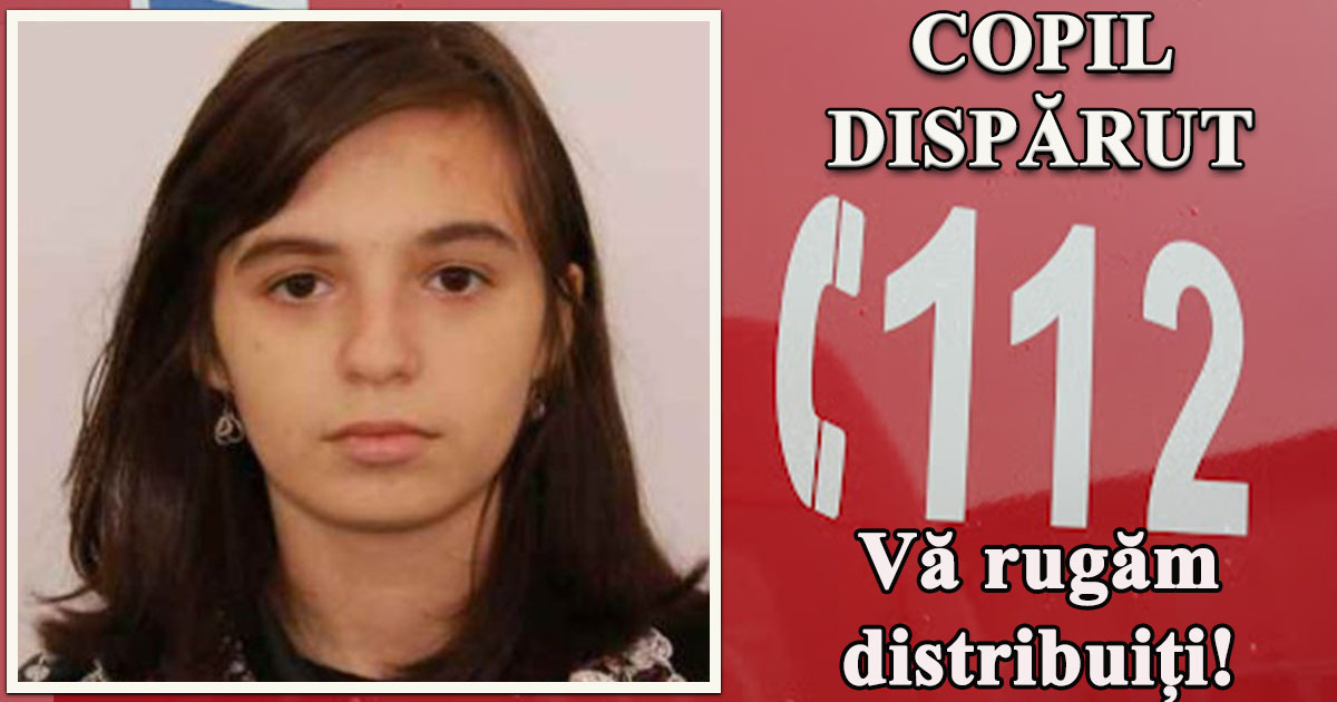 FOTO. Antonia (17 ani) a dispărut fără urmă. Este căutată și în județul Satu Mare