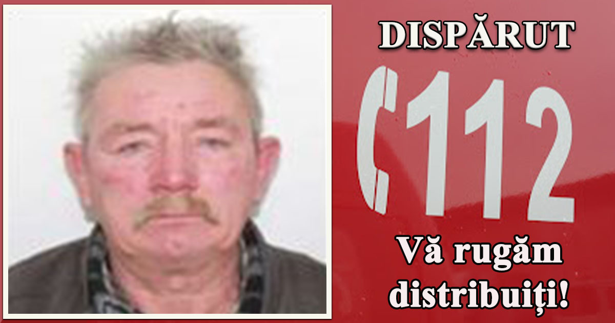 Sătmărean dispărut fără urmă. Este căutat în tot județul! Familia și Poliția ne cer ajutorul
