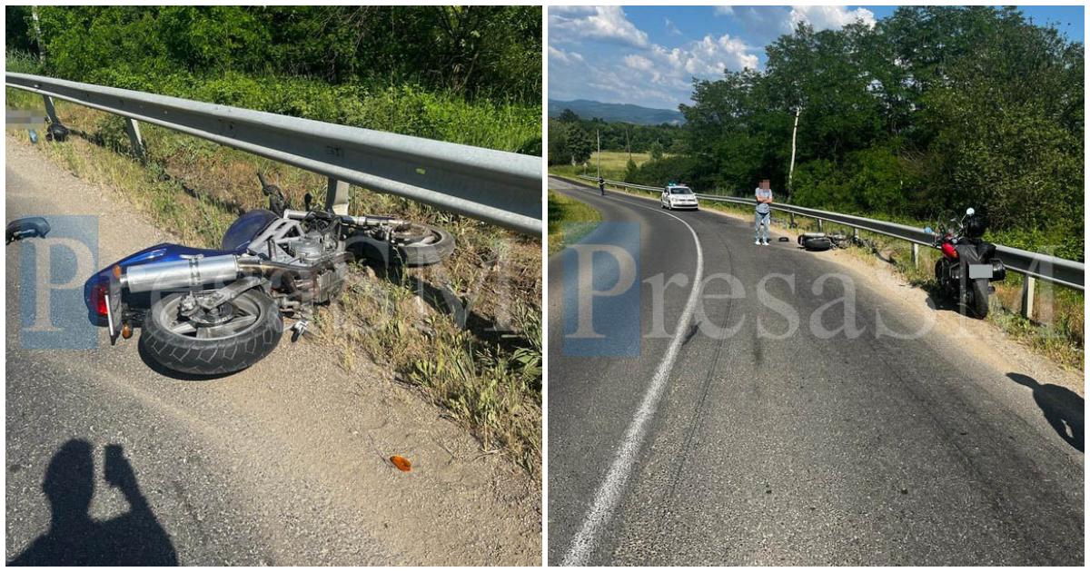 FOTO. Accident mortal în județul Satu Mare. Un motociclist s-a lovit de un parapet