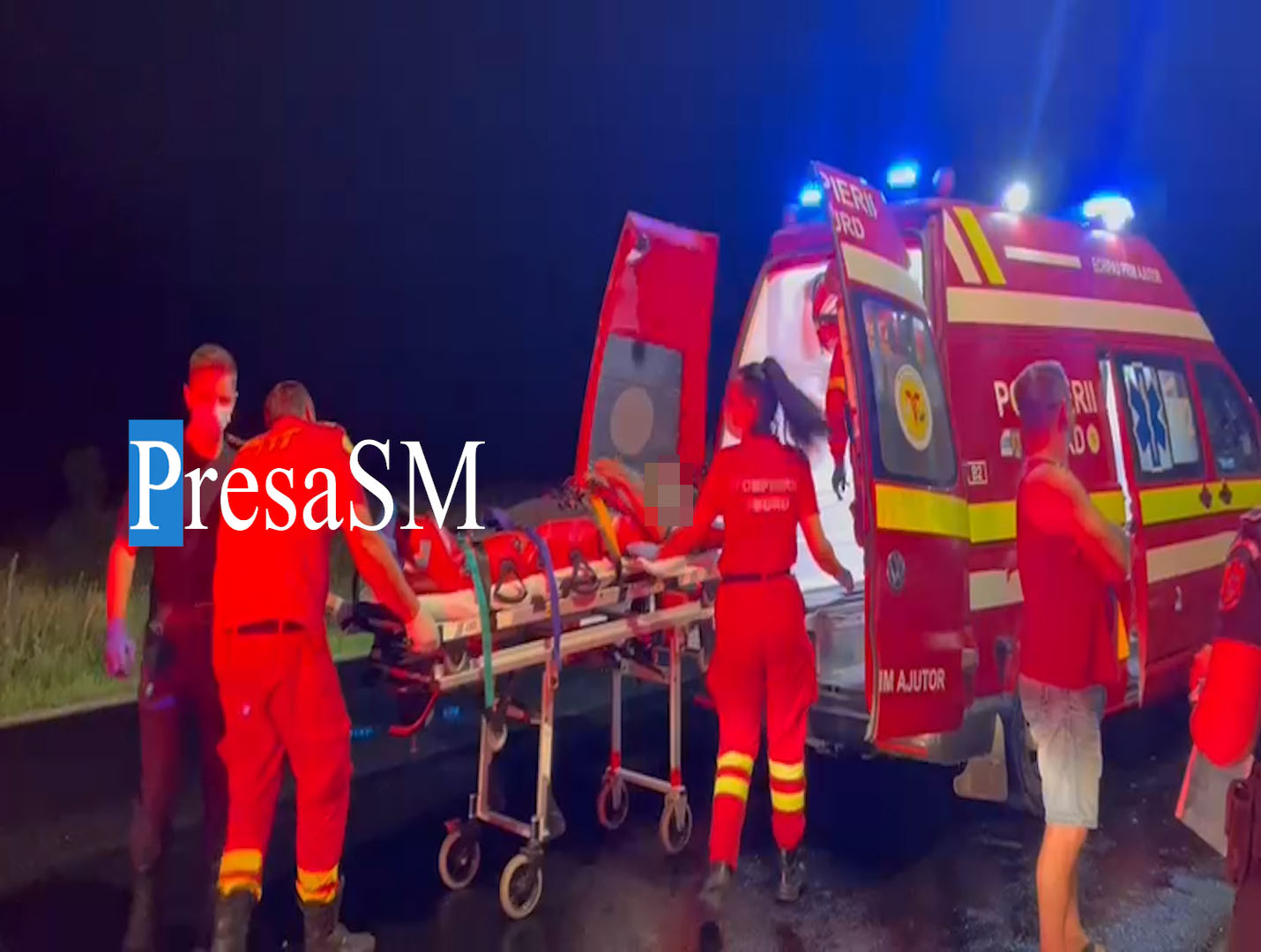 Beat și fără permis, din răzbunare, un sătmărean a dat cu mașina peste fosta iubită