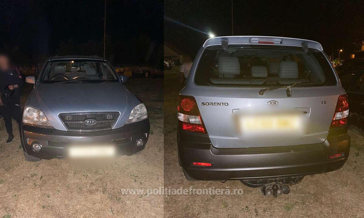 FOTO. A venit cu Kia din Marea Britanie. Frontieriștii sătmăreni i-au schimbat mașina cu un dosar penal