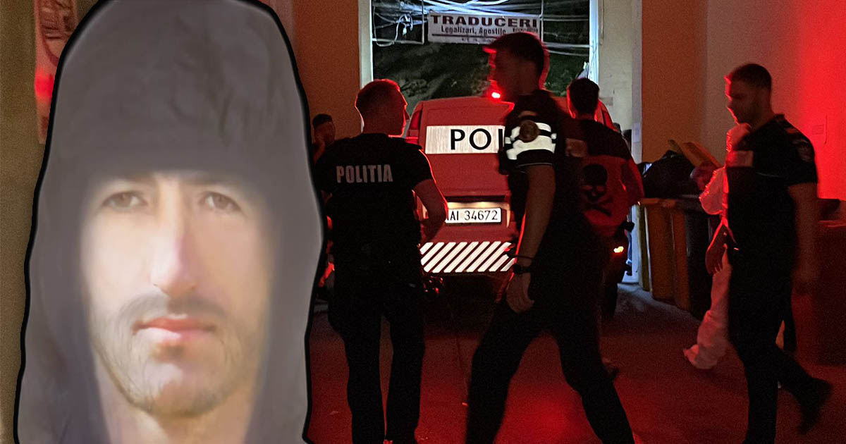 FOTO/VIDEO. Portret robot. Criminalul din Timișoara, surprins de camerele de supraveghere. Polițiștii au găsit și o mănușă