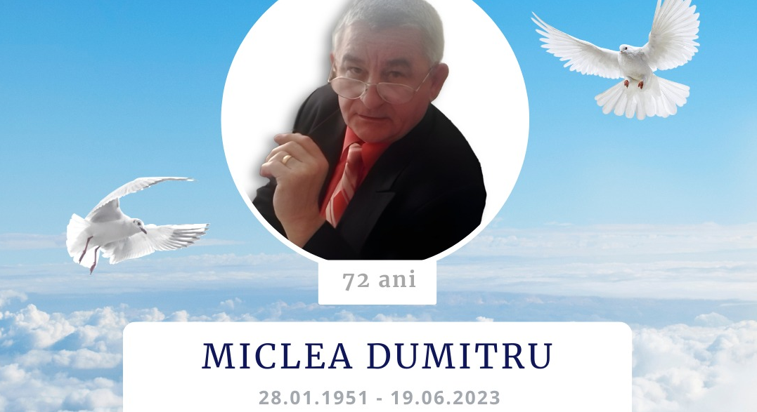 A murit procurorul Dumitru Miclea. Fost procuror-șef al județului Satu Mare