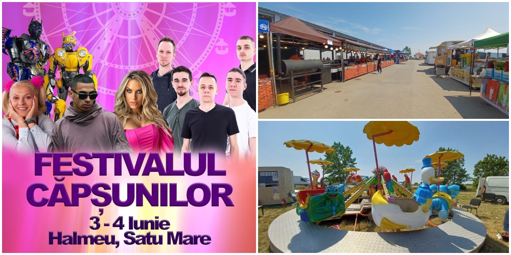 PROGRAMUL COMPLET al ”Festivalului Căpșunilor” de la Halmeu. Distracție garantată, din 3 iunie!