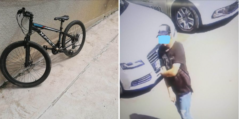 FOTO. CULMEA eficienței! Hoț prins de polițiști înainte ca păgubitul să își dea seama că a fost furat