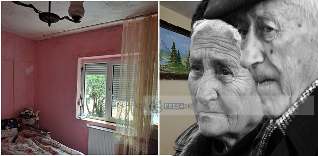 FOTO. Doi bunici din Satu Mare, grav bolnavi, au nevoie de ajutor. Locuința le-a fost avariată