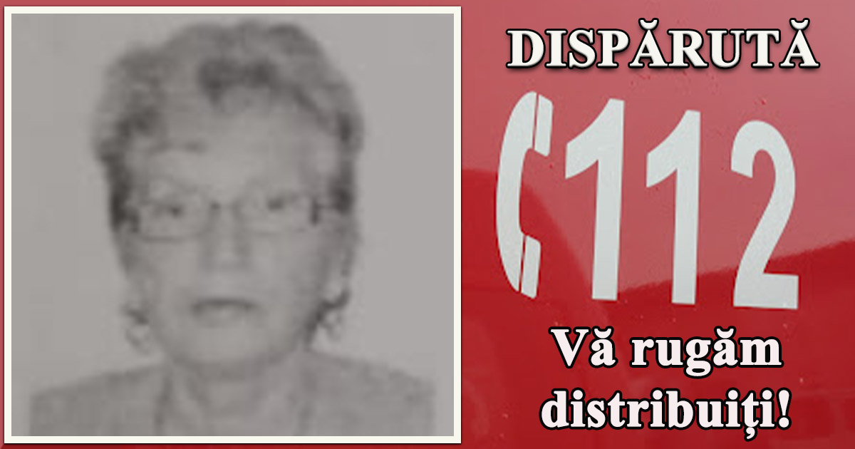 FOTO. Sătmăreancă dispărută de acasă. Familia și polițiștii vă cer ajutorul