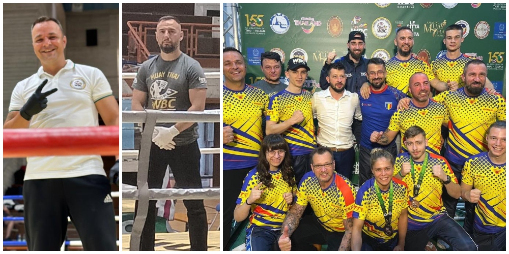 Doi polițiști de la trupele speciale din Satu Mare, în elita MuayThai. România obține două medalii de bronz la prima participare