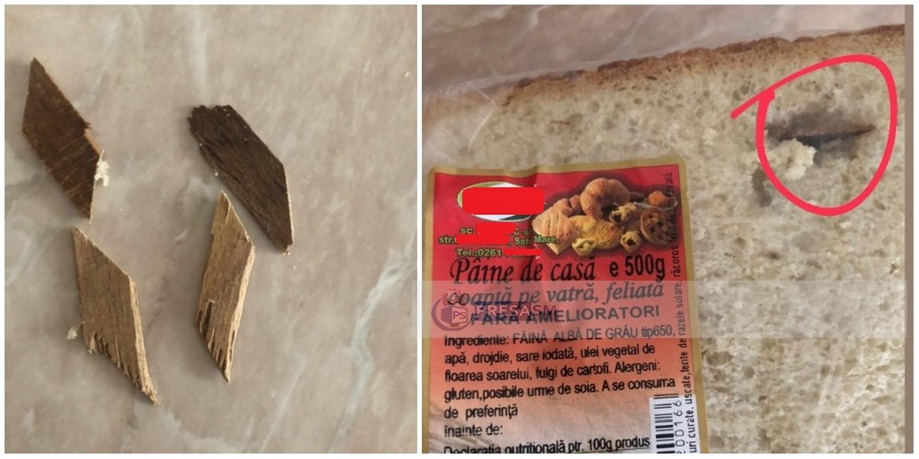 FOTO. Nou în Satu Mare. Pâine cu bucăți generoase de lemne!