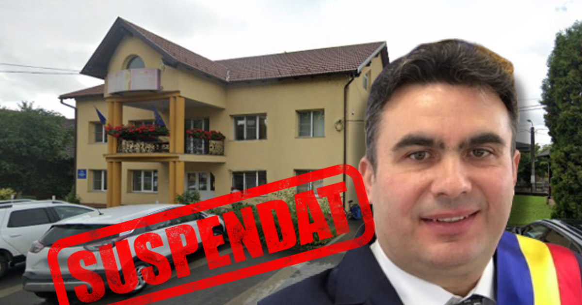 Bixadul rămâne fără primar. Prefectul l-a suspendat din funcție