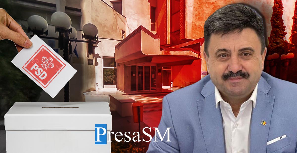 Radu Roca, candidatul PSD la Primăria Satu Mare. A fost reales și șef al organizației municipale