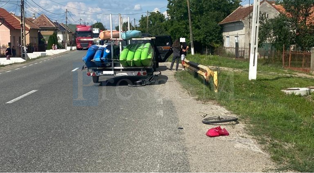 FOTO. Polițiștii au stabilit cum s-a produs astăzi accidentul mortal din Beltiug