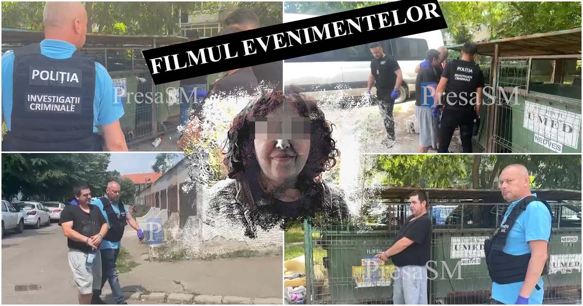 FOTO/VIDEO. Filmul crimei din Satu Mare, prezentat de procurori. Cum a acționat Mihai, meșterul ucigaș