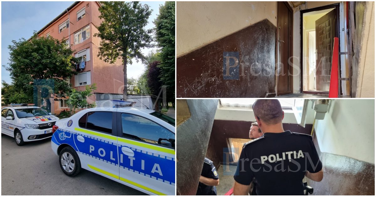 FOTO. Descoperire șocantă! Femeie găsită cu gâtul tăiat în locuință sa din Satu Mare