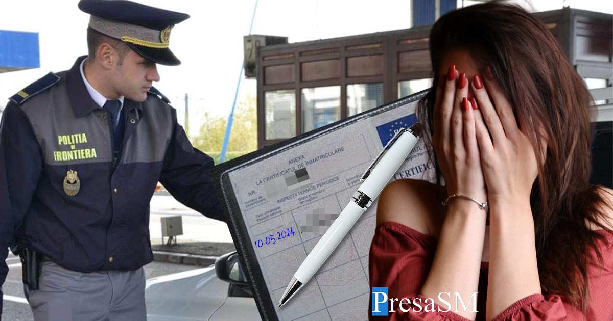 Unii șoferi își fac singuri ITP-ul. Polițiștii din Vama Petea s-au convins de asta