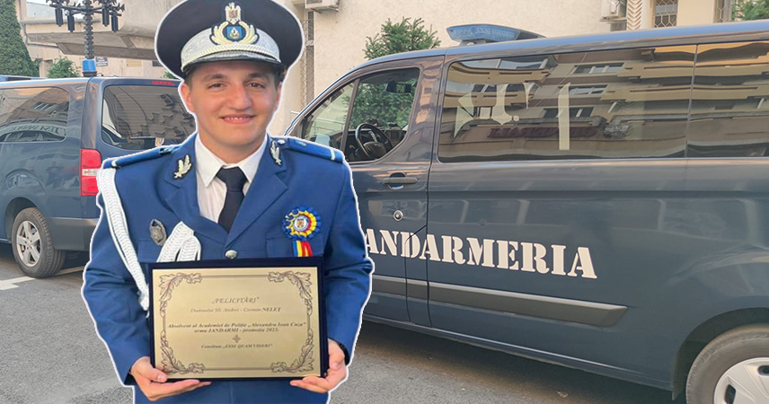 Viața bate filmul! Orfan și sărac, Cosmin a ajuns ofițer! A terminat Academia de Poliție