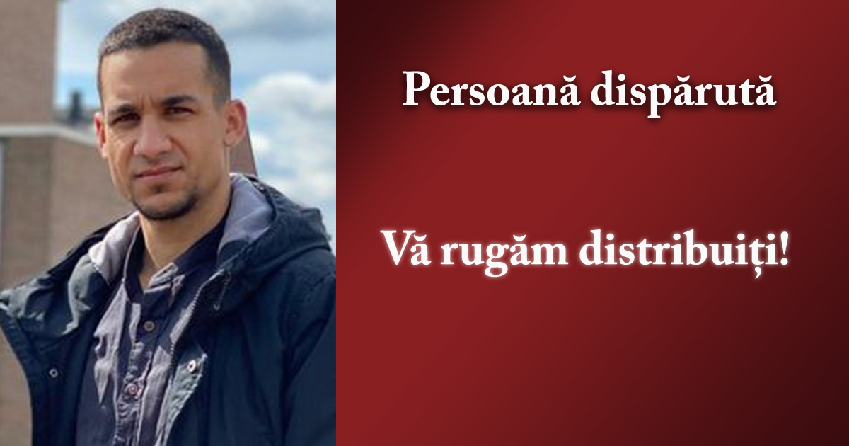 Sătmăreanul (27 ani) a dispărut fără urmă. ACTUALIZARE: A fost găsit, familia vă mulțumește!